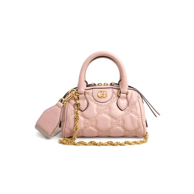 GUCCI GG MATELASSÉ MINI TOP HANDLE BAG 702251 (19*13*11cm)